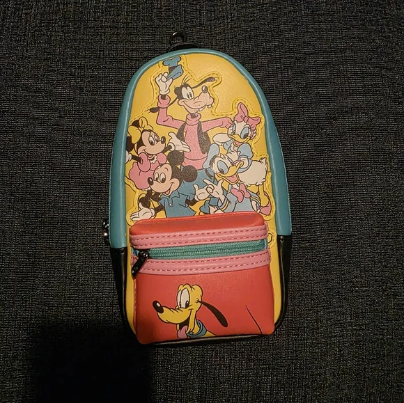 Loungefly Disney100 Mickey And Friends Mini Backpack Pencil Case - Picture 5 of 7